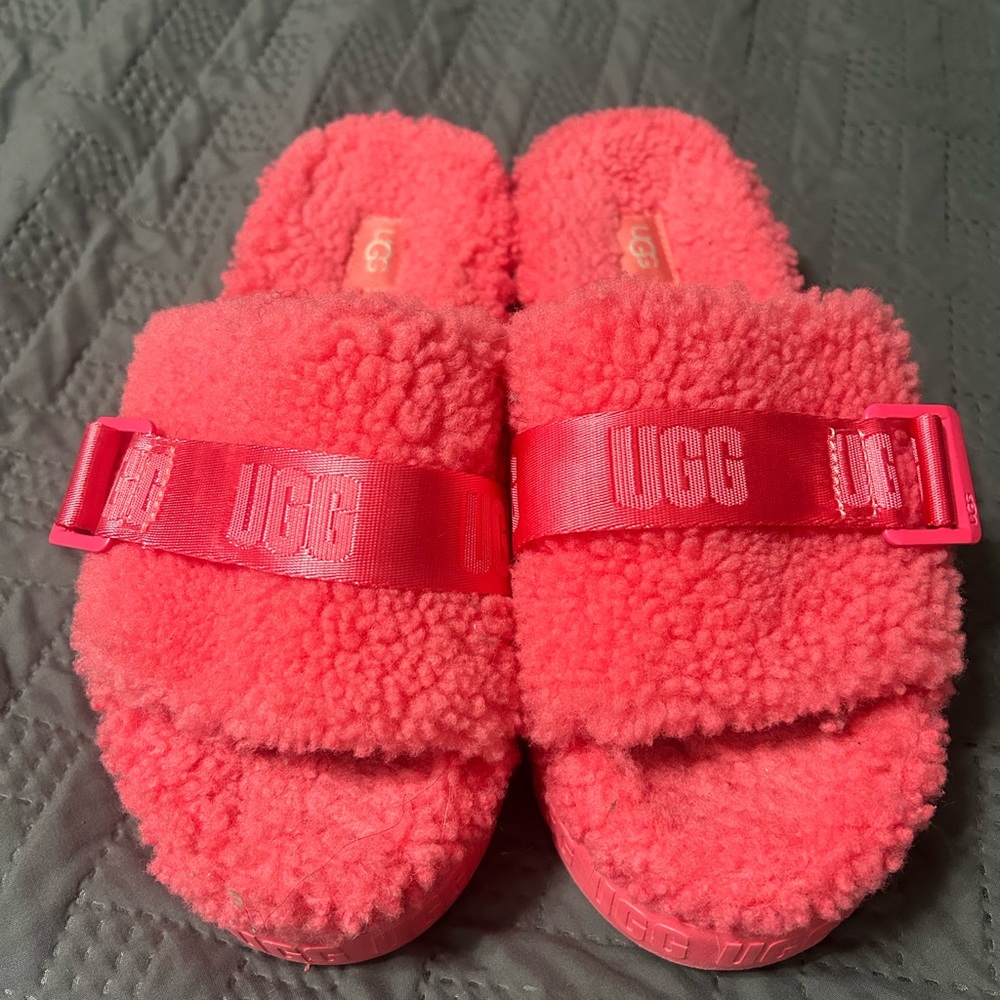 Platform Ugg Slides